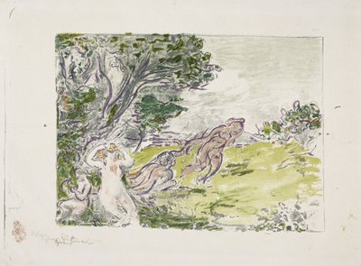 Nymphe assise sous un arbre - Ker Xavier Roussel